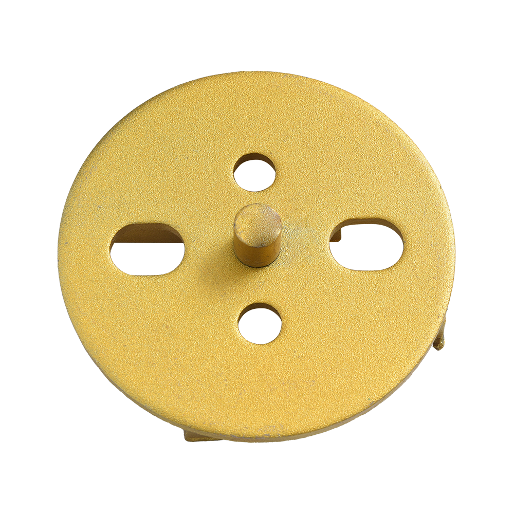 #120 Lima Biasa dan Empat Gigi (Dengan Lajur) Kepala Pemotong Diamond Lantai